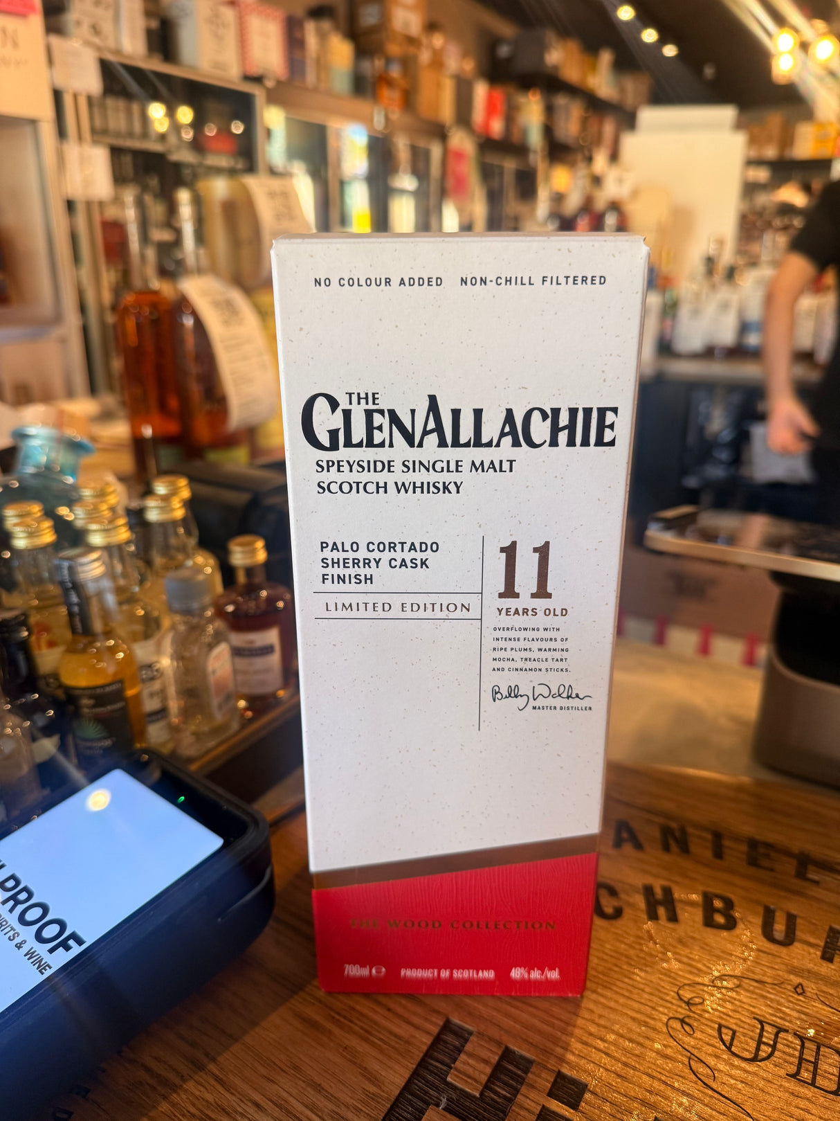 The GlenAllachie 11 Year Palo Cortado Sherry Cask Finish 48% alc. 700 ml