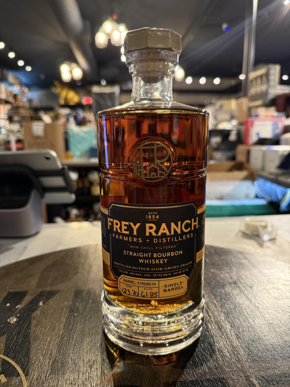 Frey Ranch Straight Bourbon Single Barrel #2274 123.7 Proof 750ml