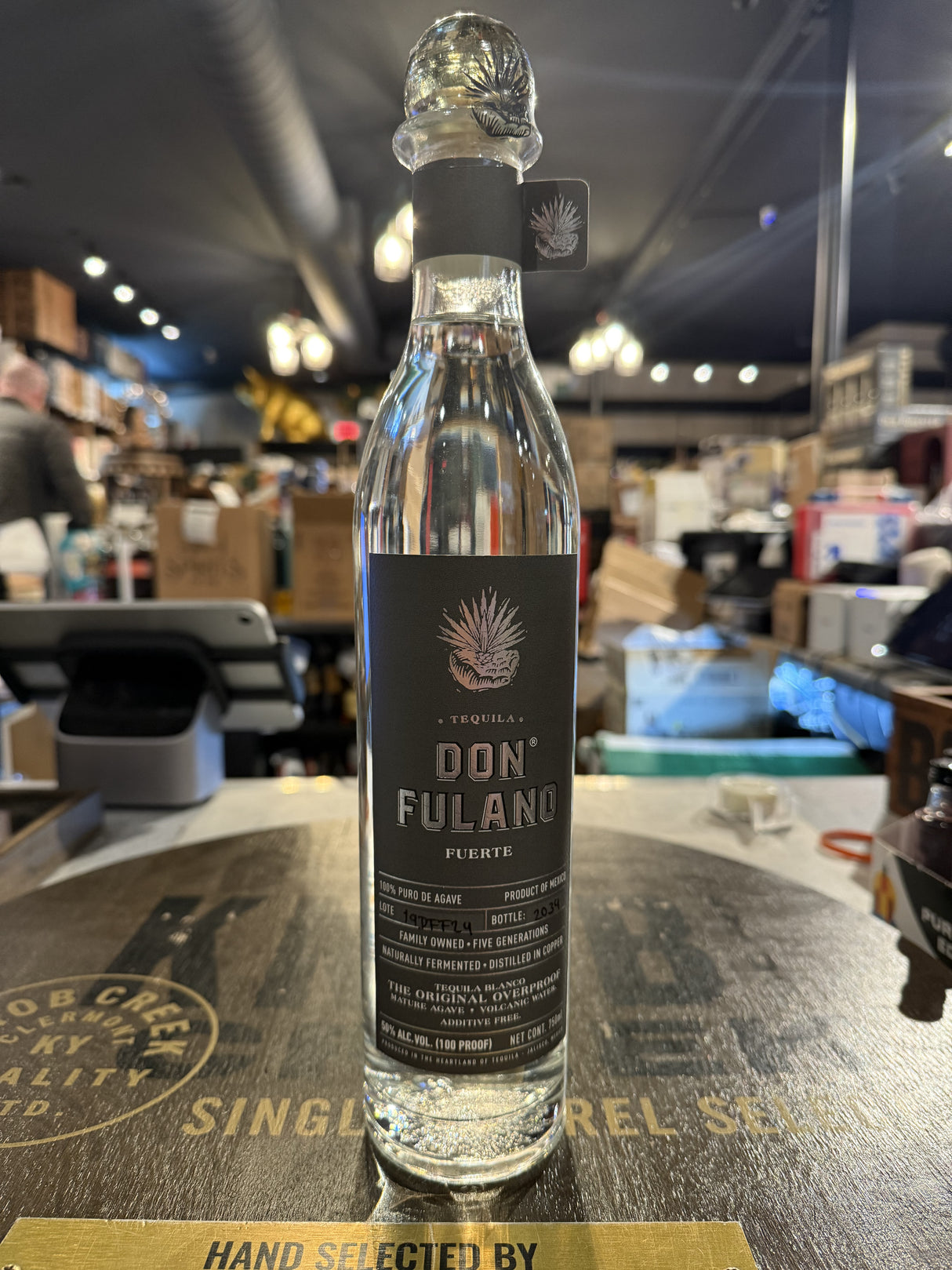 DON FULANO BLANCO FUERTE TEQUILA