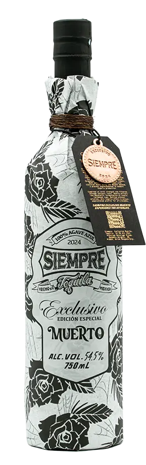 Siempre Exclusivo Muerto Blanco 109 PROOF Tequila 750 ml