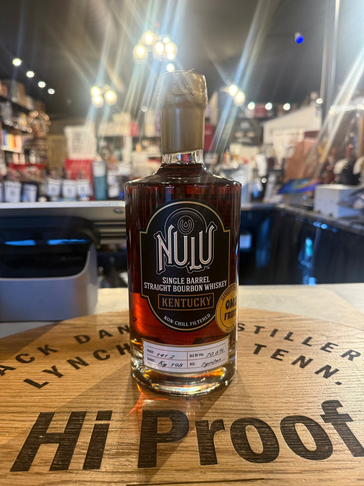 Nulu 7 Year Hazmat Bourbon 141.2 Proof 750mL