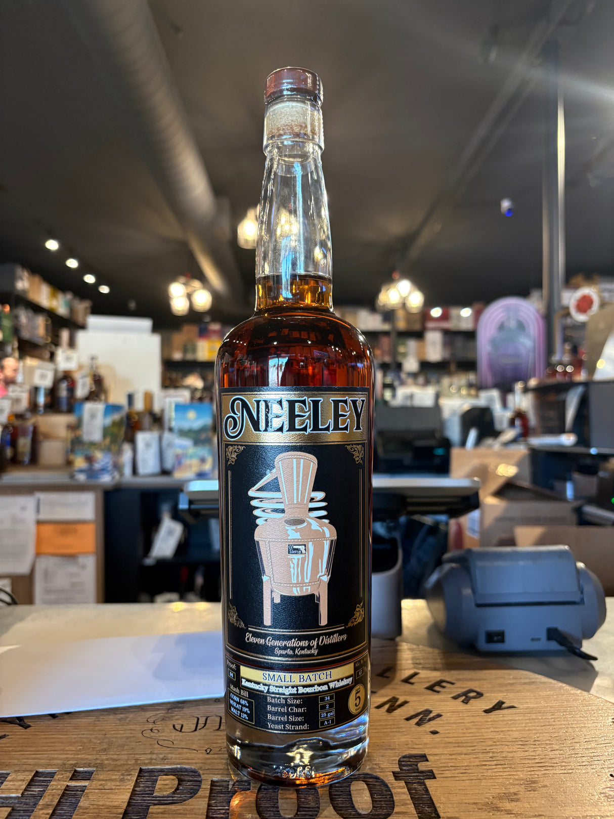 Neeley Family Distillery Small Batch Straight Bourbon Whiskey 750ml