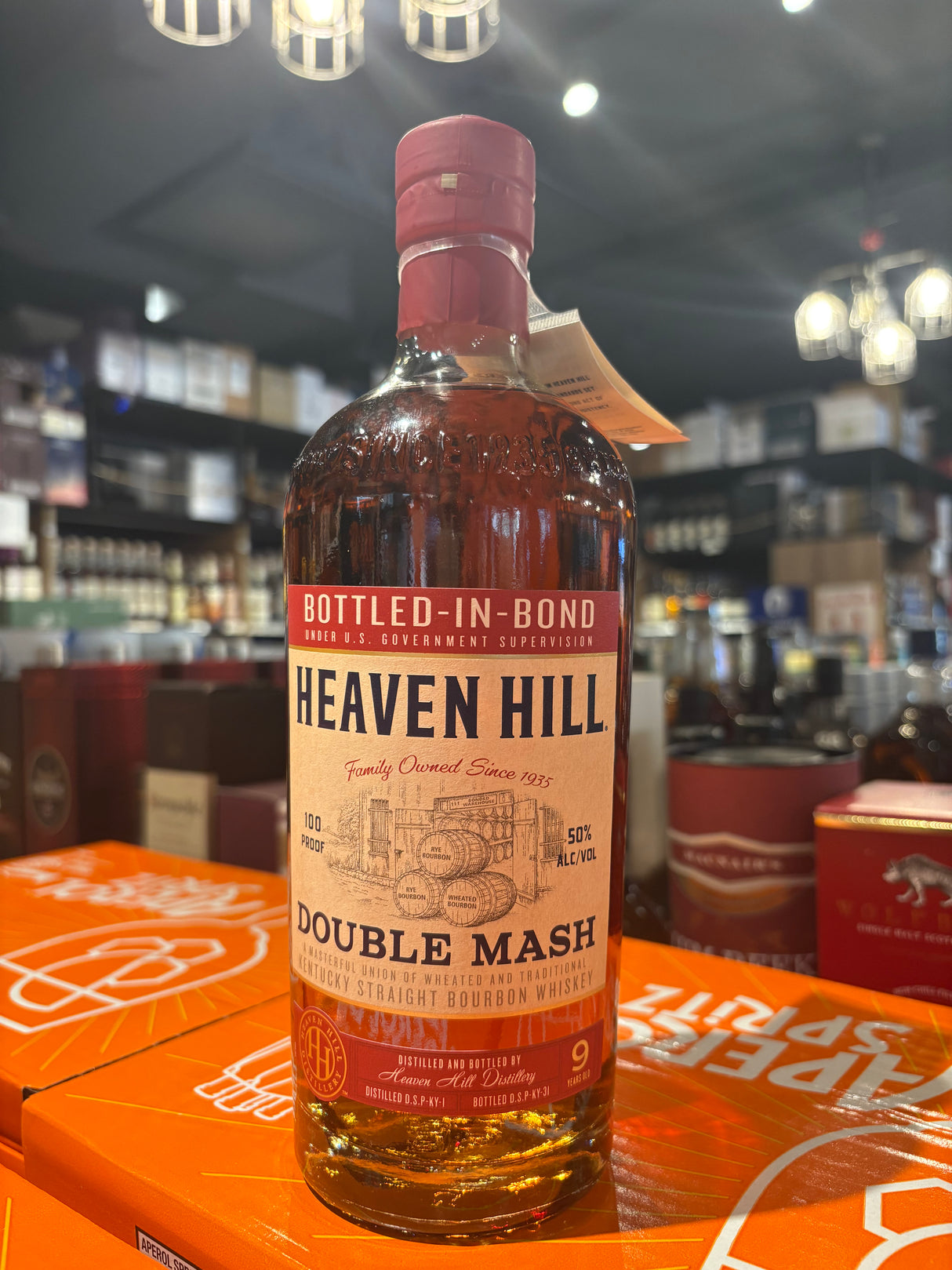 Heaven Hill 9 Year Old Double Mash Bottled In Bond Bourbon 750ml