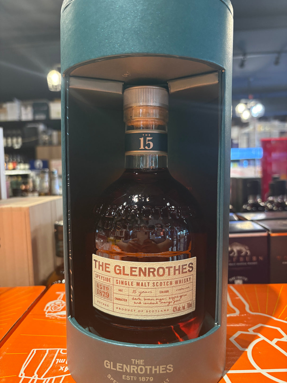 Glenrothes 15 Year Old Single Malt Scotch Whisky 700ml