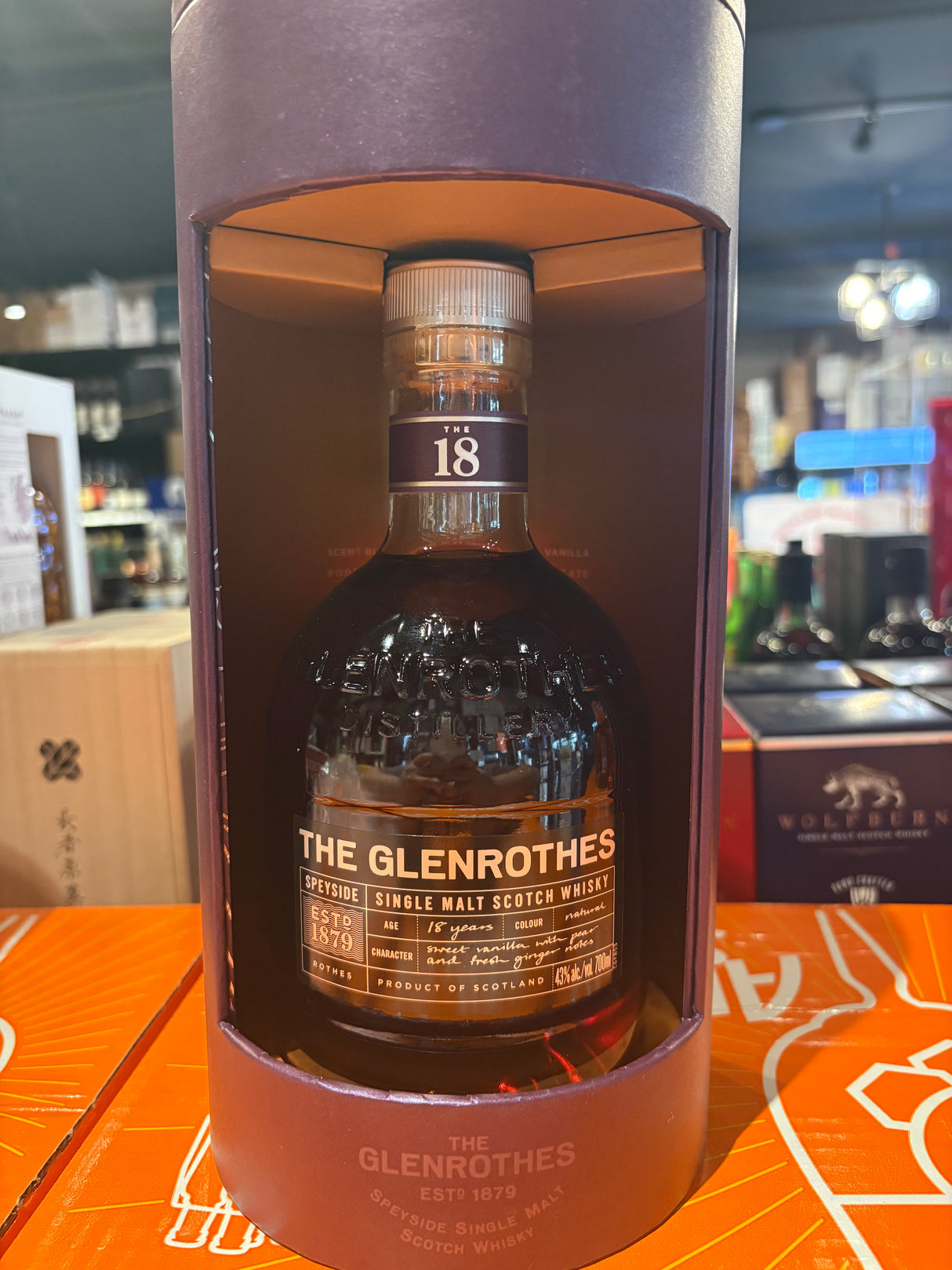 Glenrothes 18 Year Single Malt Scotch 700ml