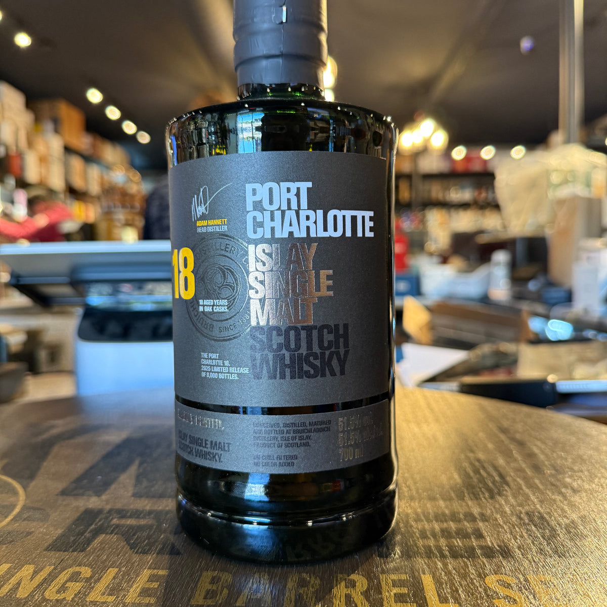 Bruichladdich Port Charlotte 18 Year Old Islay Single Malt Scotch