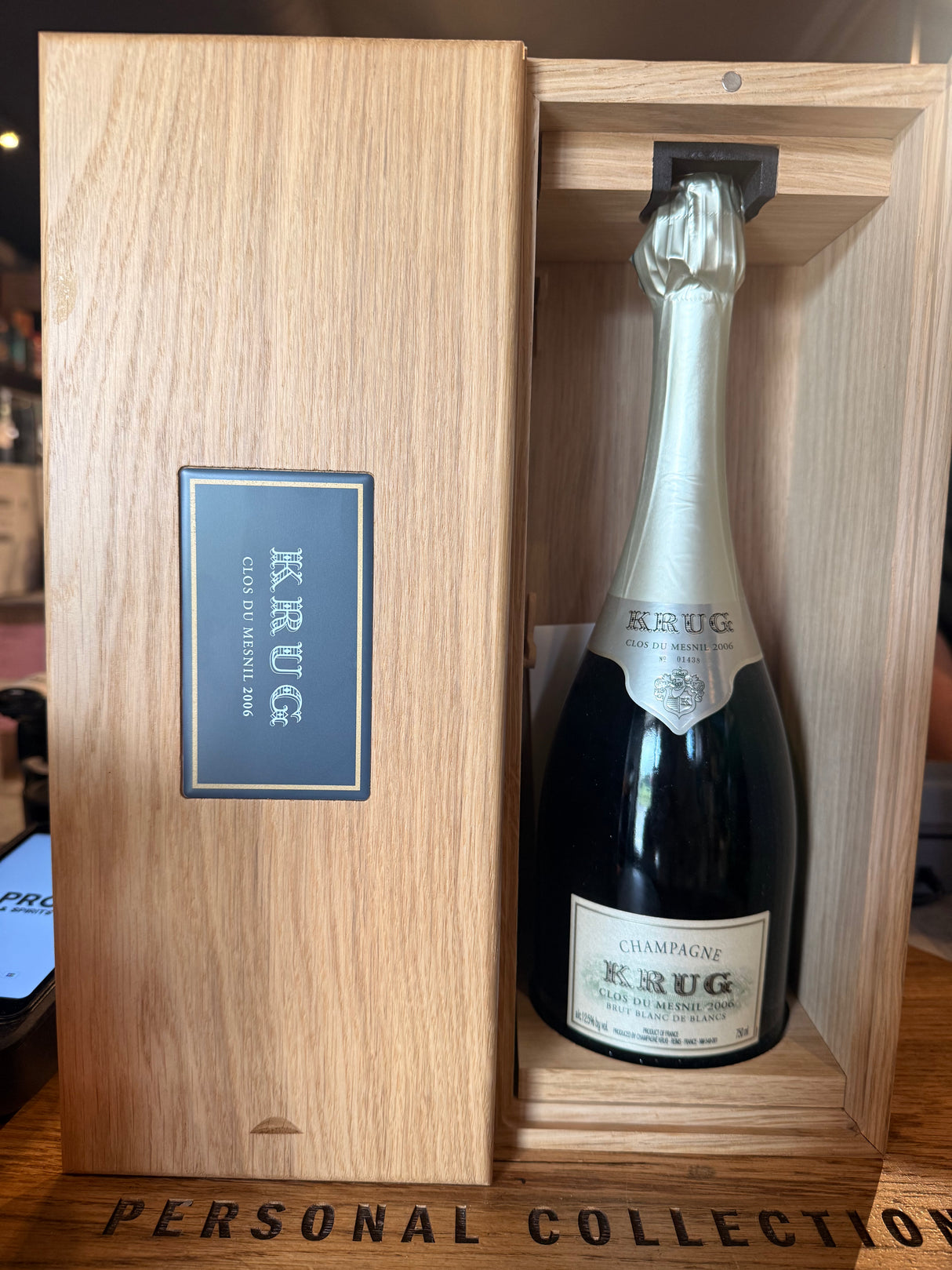 2006 Krug "Clos du Mesnil" Brut Blanc de Blancs Champagne 750mL