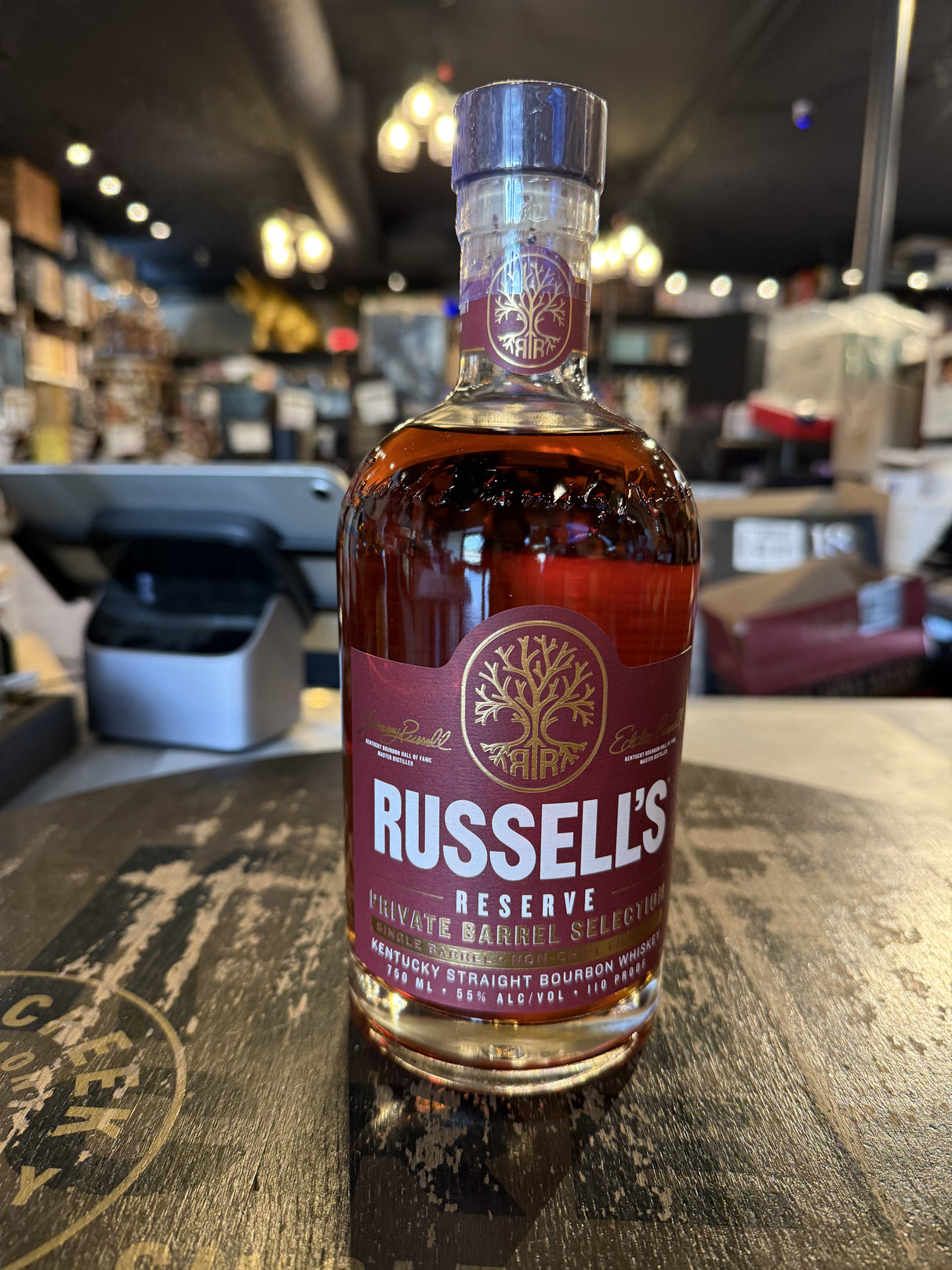 Russell’s Reserve Hi Proof store Pick Single Barrel CNF 110 proof 10 YEARS 750ml (Limit 1)