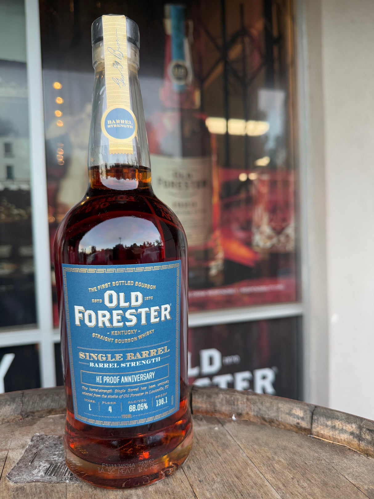 Old Forester Hi Proof Store Single Barrel Pick #2 Barrel Strength Straight Bourbon Whisky 750ml