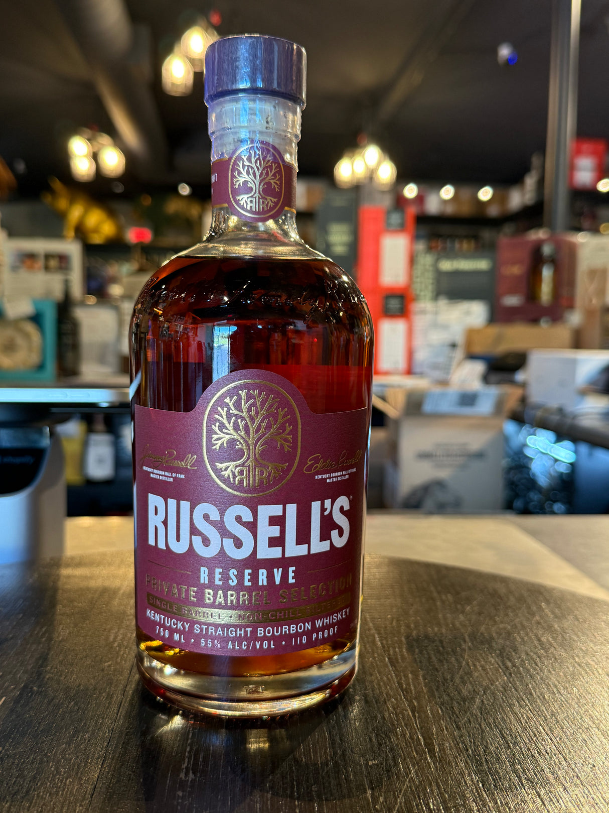 Russell’s Reserve Hi Proof store Pick Single Barrel (TY-F) 9 YEARS