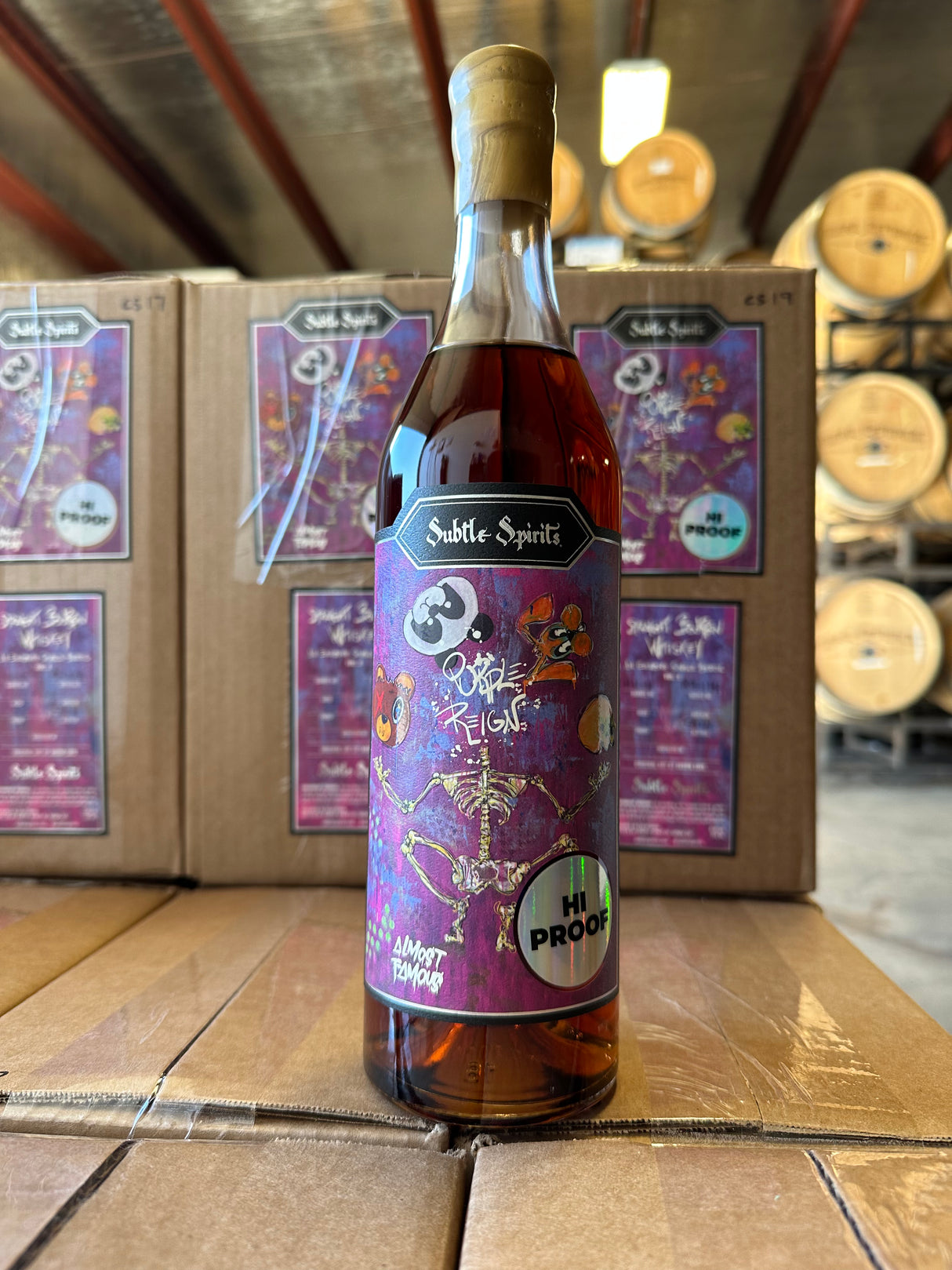 Subtle Spirits Single Barrel(HH-4) Hi Proof Pick Straight Bourbon Whiskey