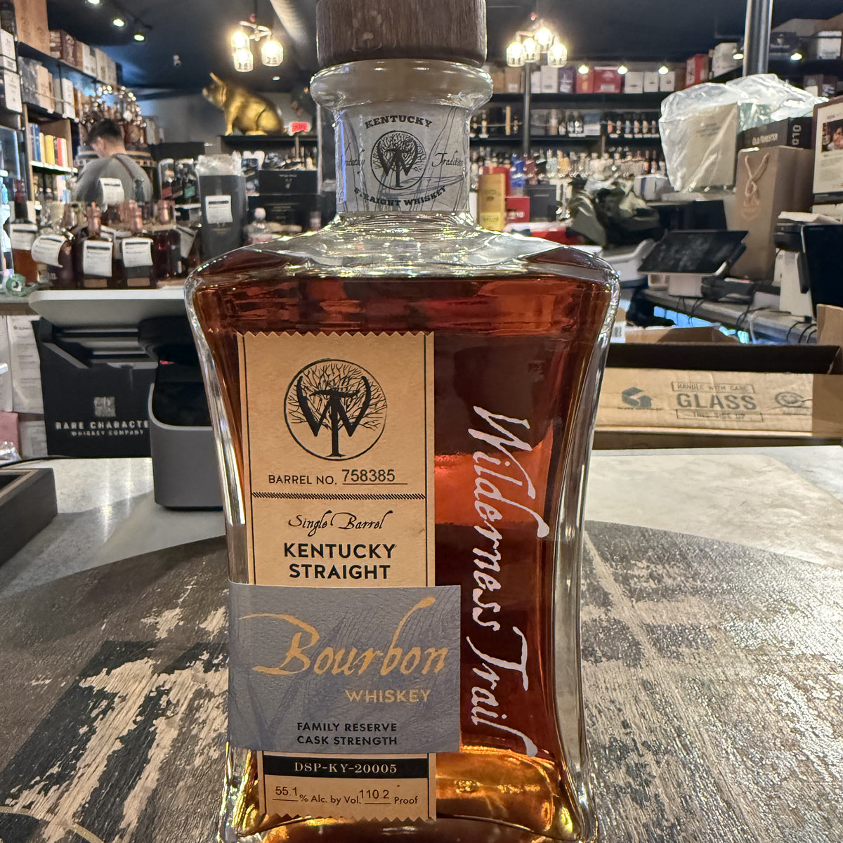 Wilderness Trail Store Pick Wheated Bourbon 110.2° – Hi Proof
