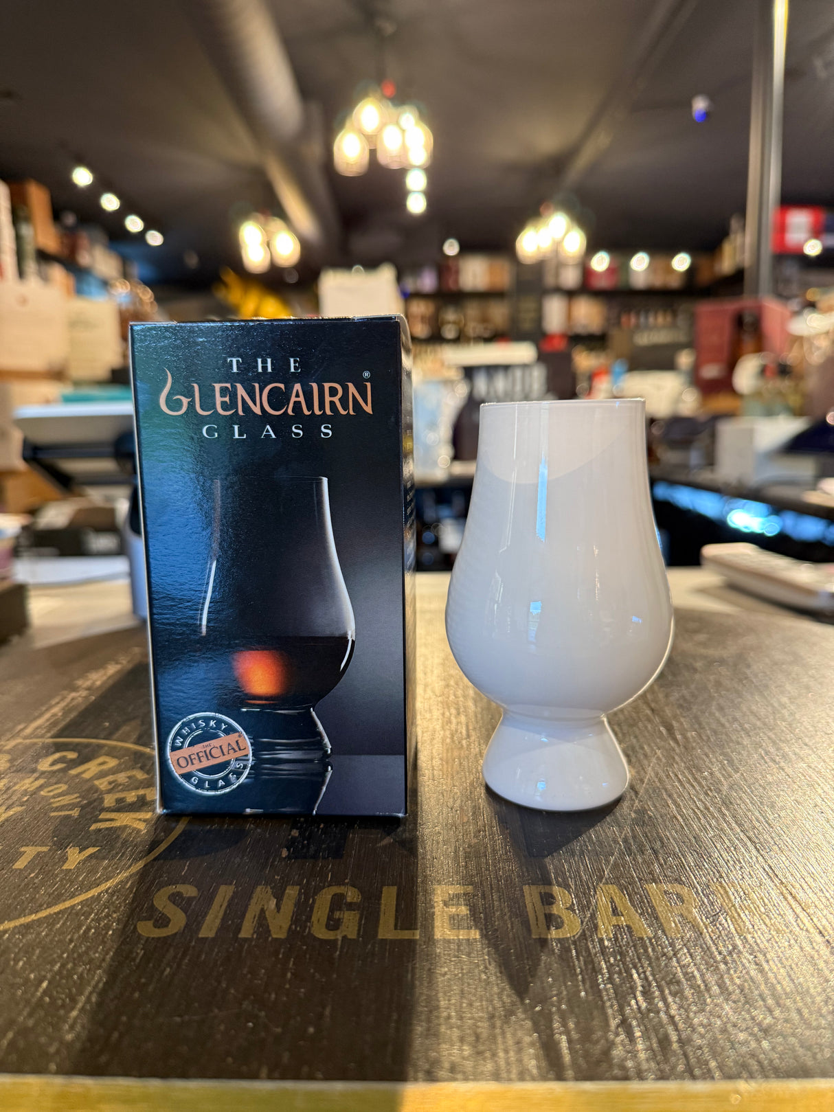 The White Glencairn glass