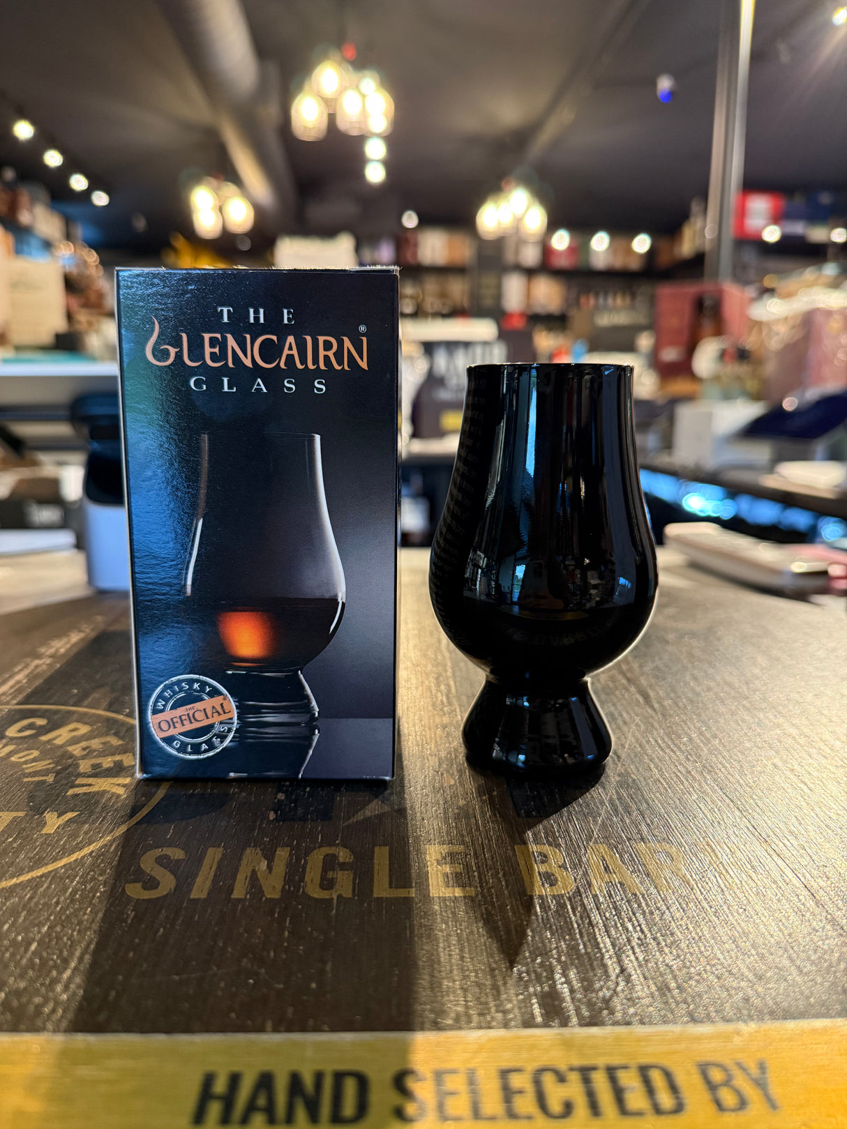 The Black Glencairn glass