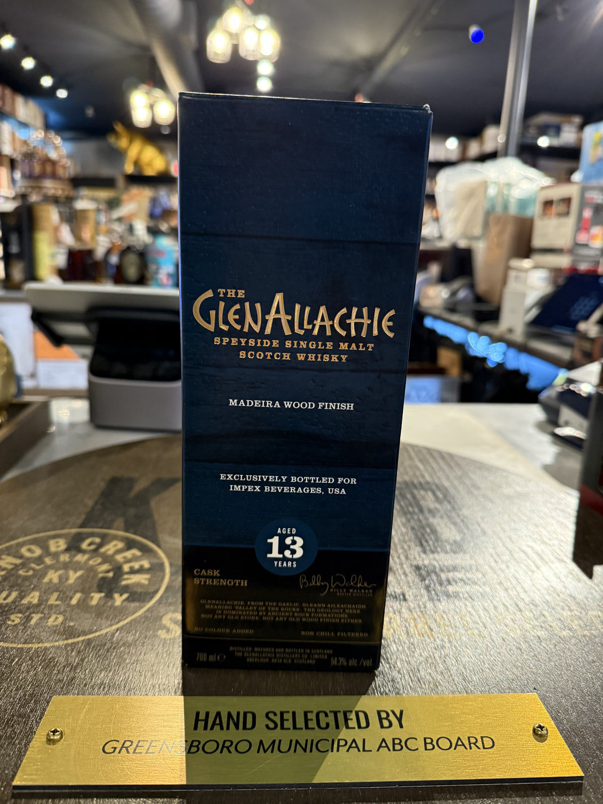 The GlenAllachie 13 Year Old Madeira Wood Finish 700ml