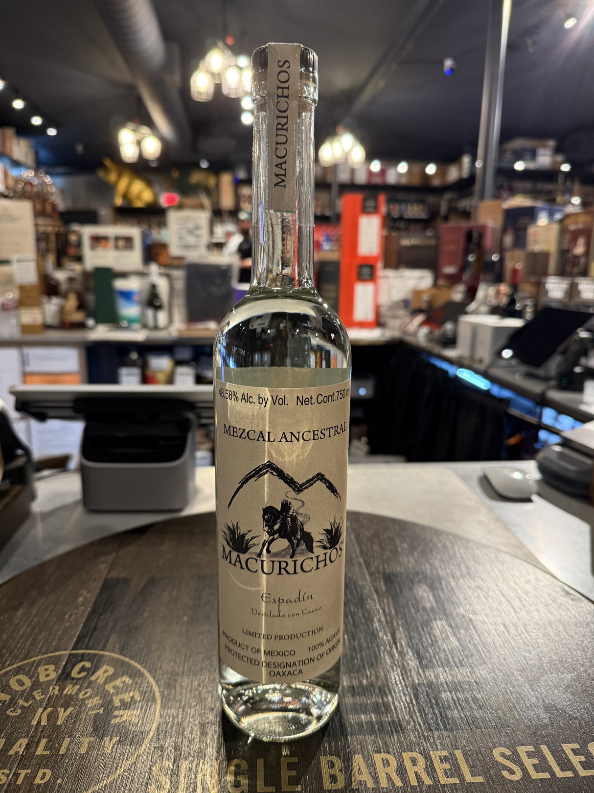 Macurichos Mezcal Espadin Destilado con Cacao 750ML