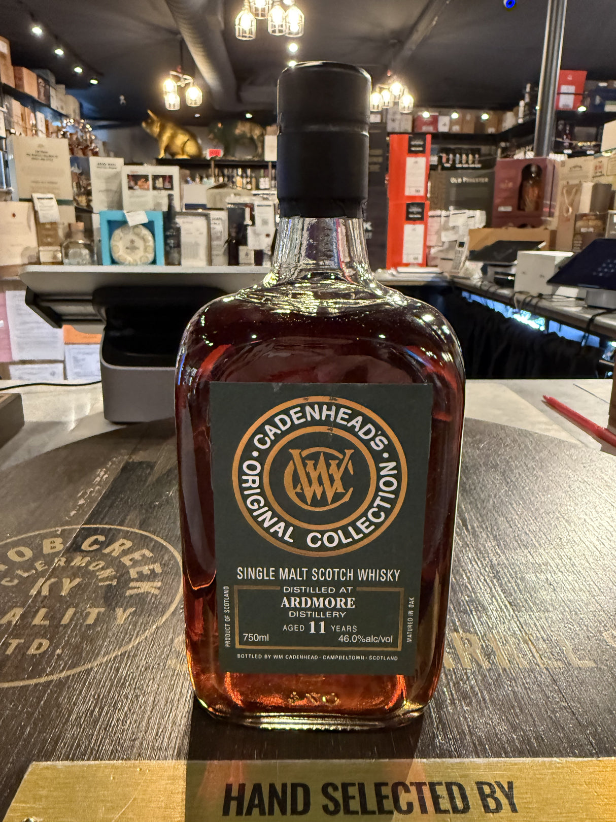 2012 WM Cadenhead Ardmore 11 Year Barrel Select Single Malt Scotch 750ML