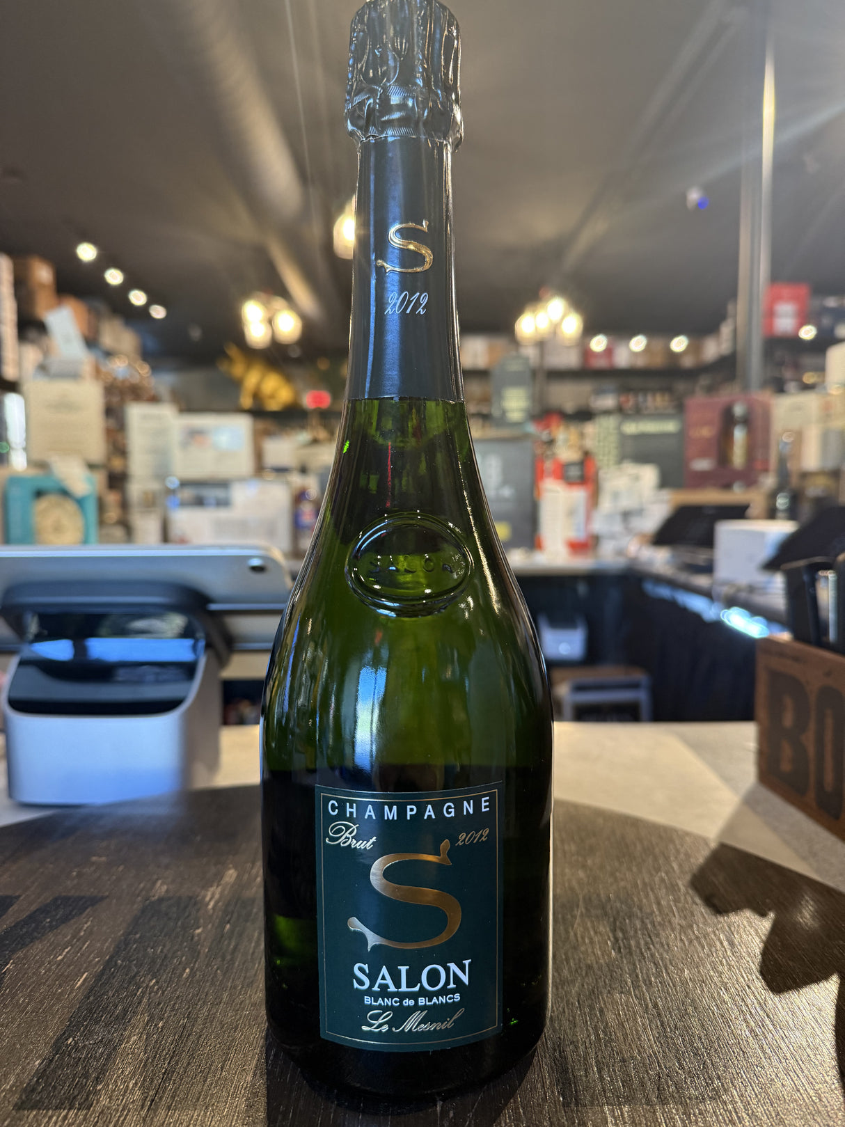 2012 Salon, Le Mesnil-sur-Oger Grand Cru Blanc de blancs Champagne 750ml