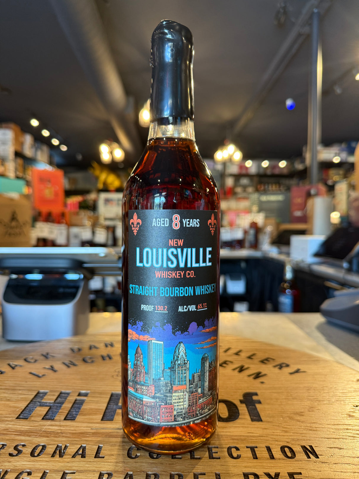 New Louisville 8 years Bourbon 130.2 Proof 750mL