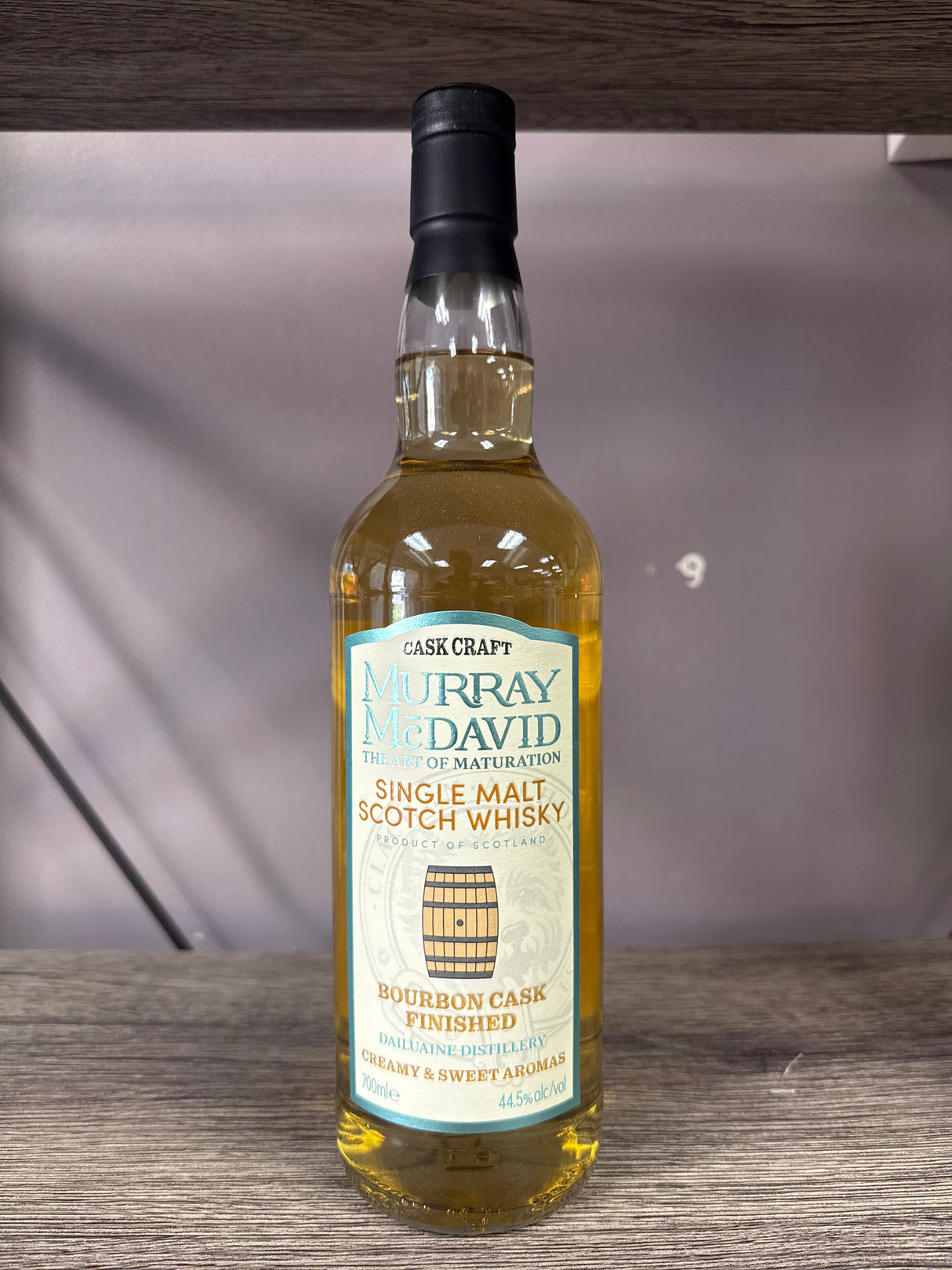 Murray McDavid Cask Craft Dailuaine Single Malt Scotch Whisky Bourbon Finish 700ml