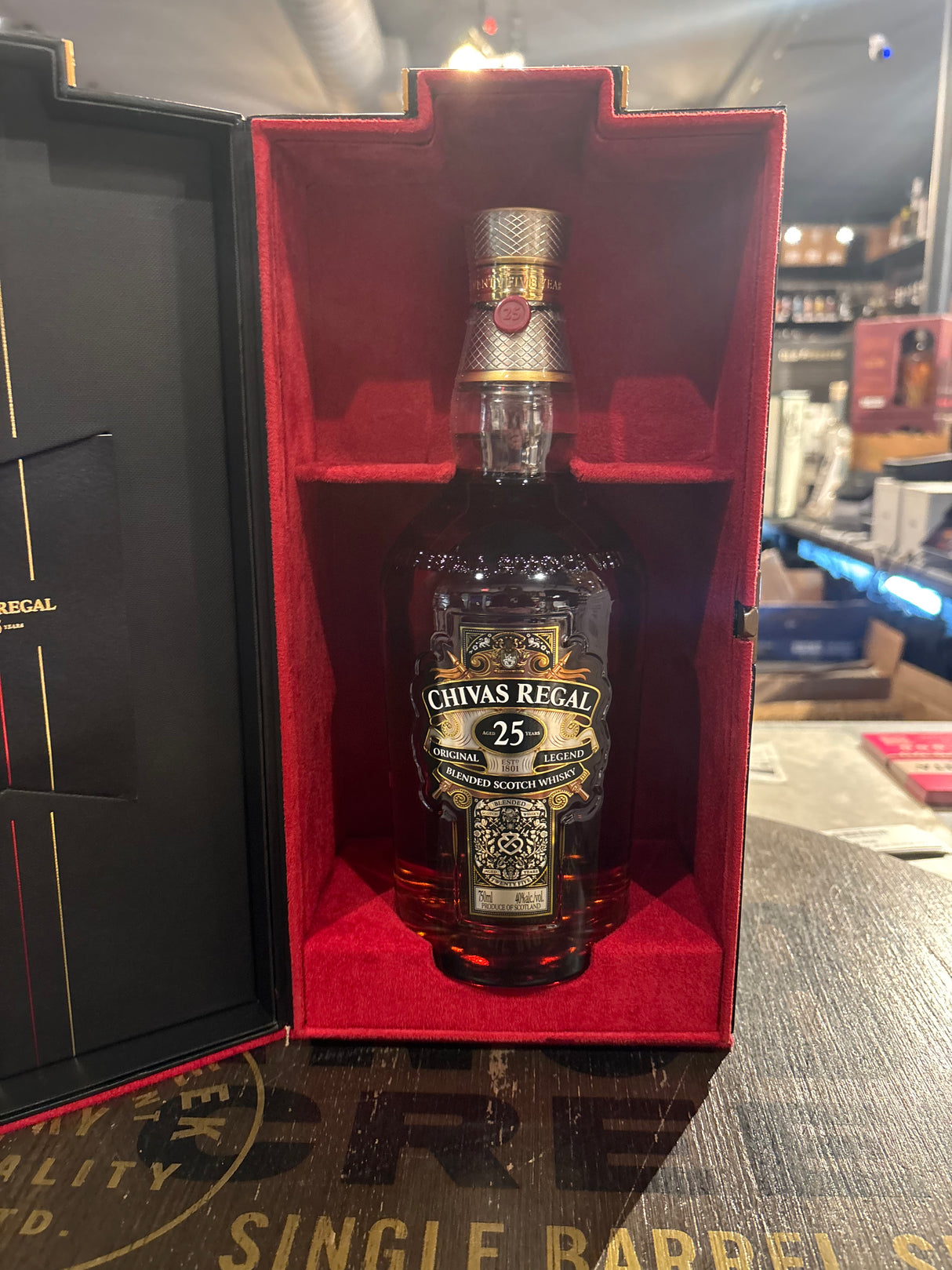 Chivas Regal 25 Year Old Scotch Whisky 750ml