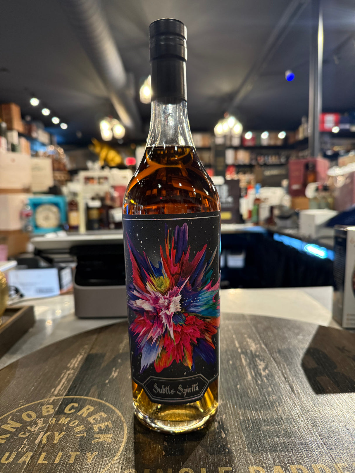 Subtle Spirits Stellar 100Proof Straight Bourbon Whisky 750ml