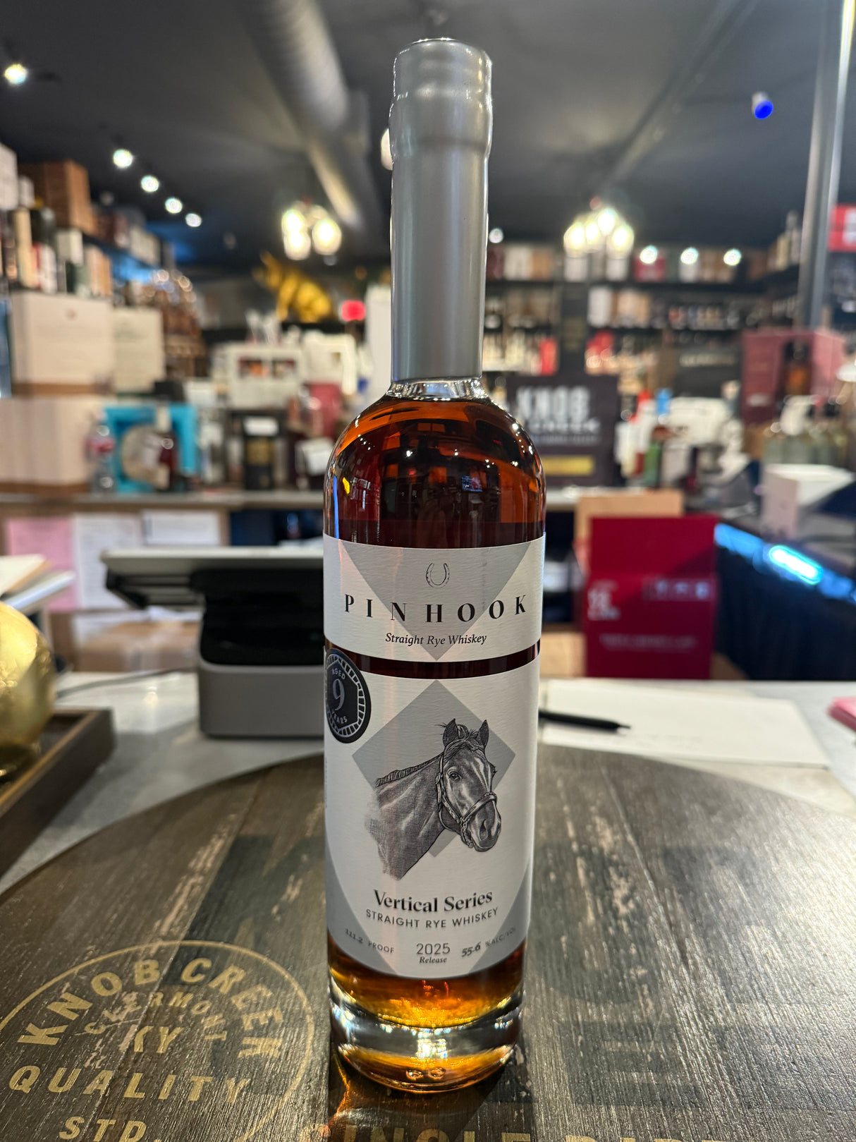 Pre order PINHOOK RYE 2025 RELEASE VERTICAL SERIES KENTUCKY 9 YEARS 750ML