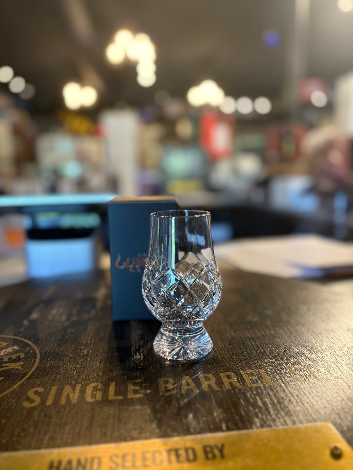 The Glencairn Hand Cut Crystal Glass 1pcs with Premium Gift Box