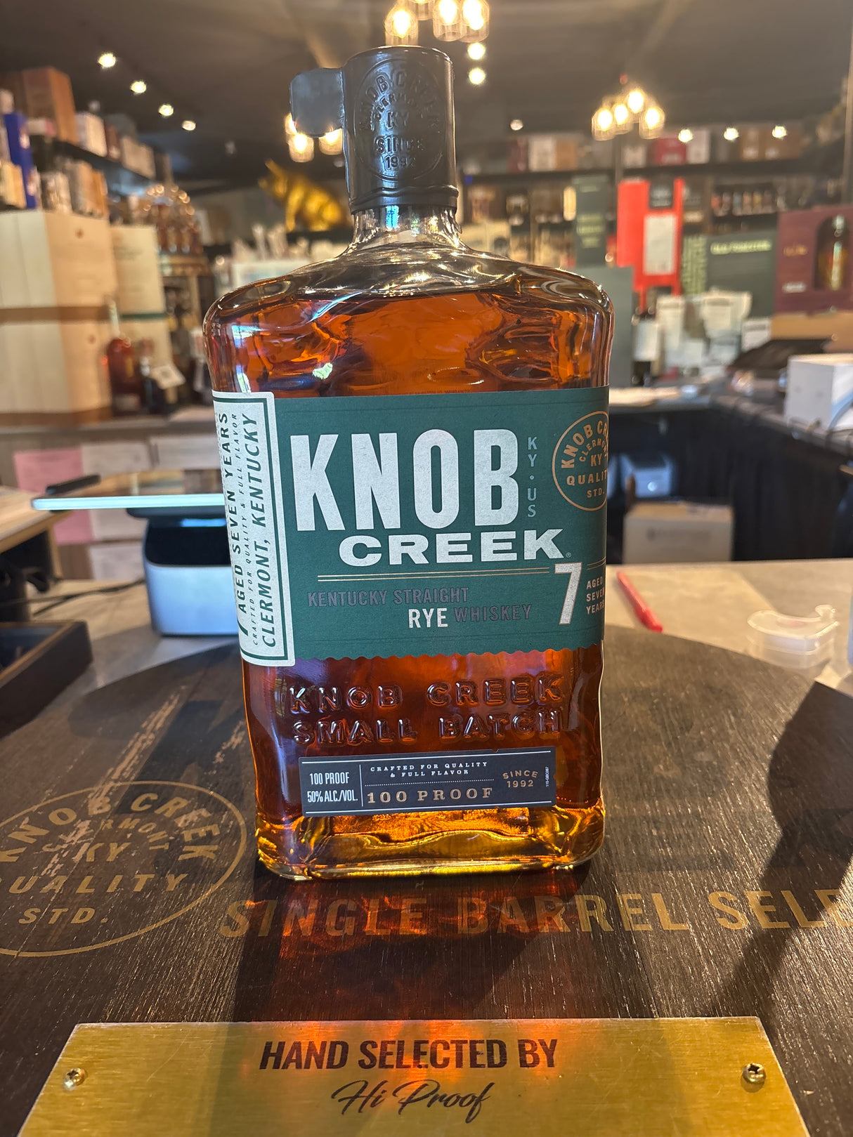 Knob Creek Rye 7 Year 1.75L