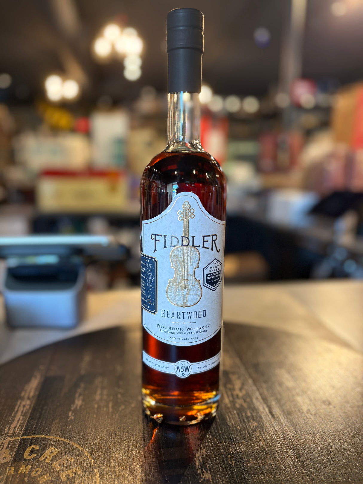 Fiddler Heartwood Bourbon 750mL