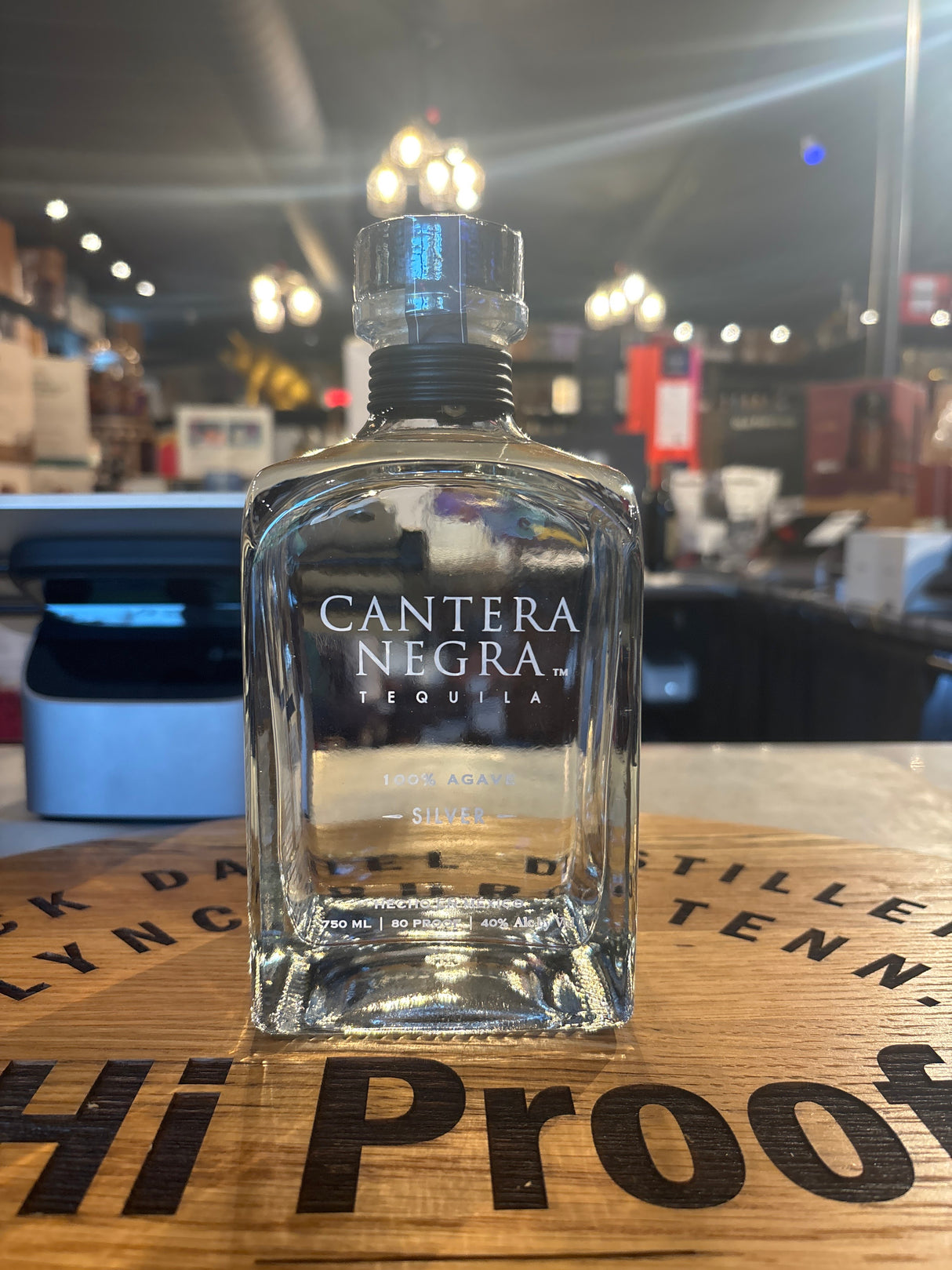 CANTERA NEGRA SILVER 80PROOF 750ml