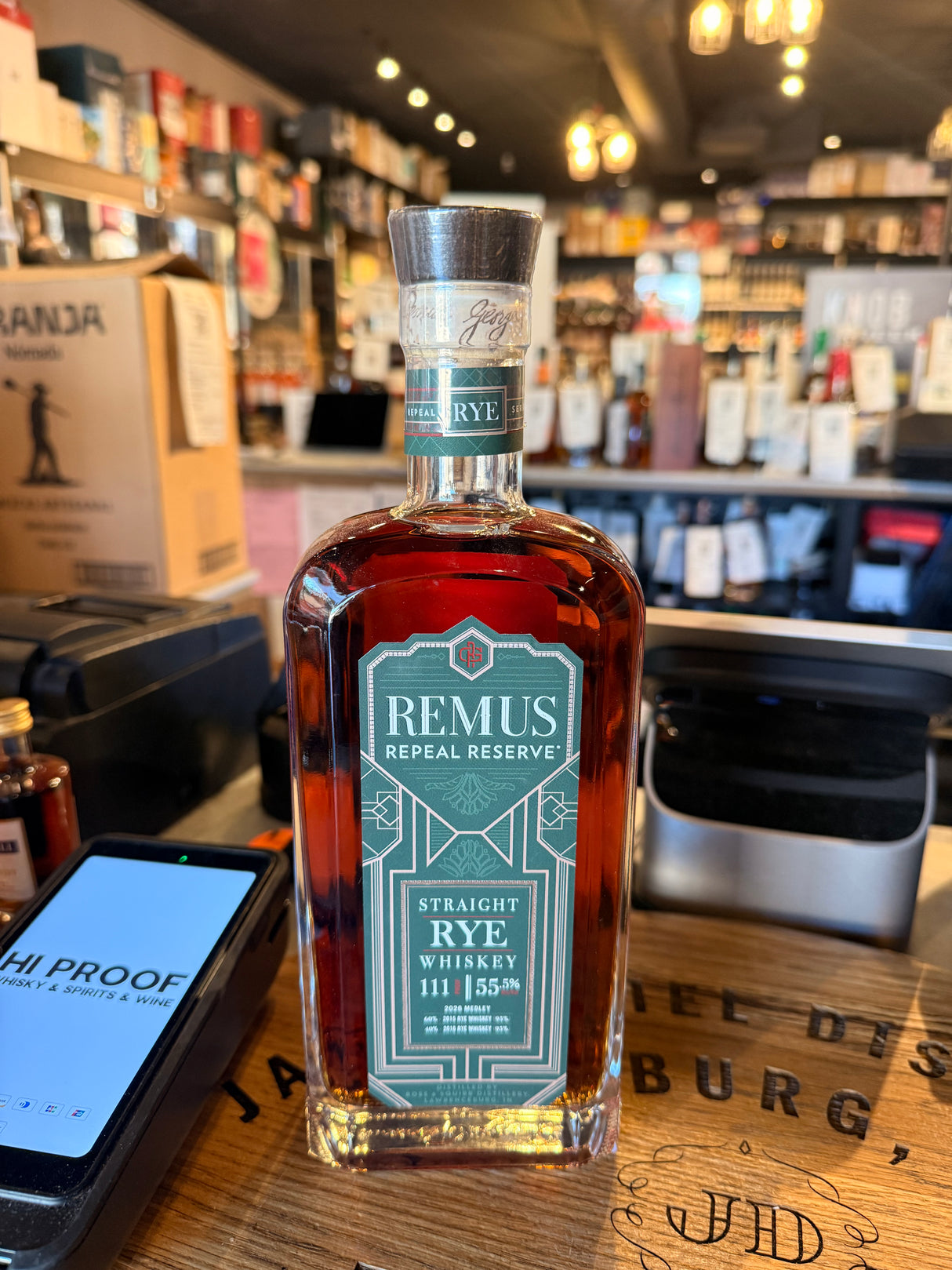 Remus Repeal Reserve Straight Rye Whisky 111 Proof 750ml