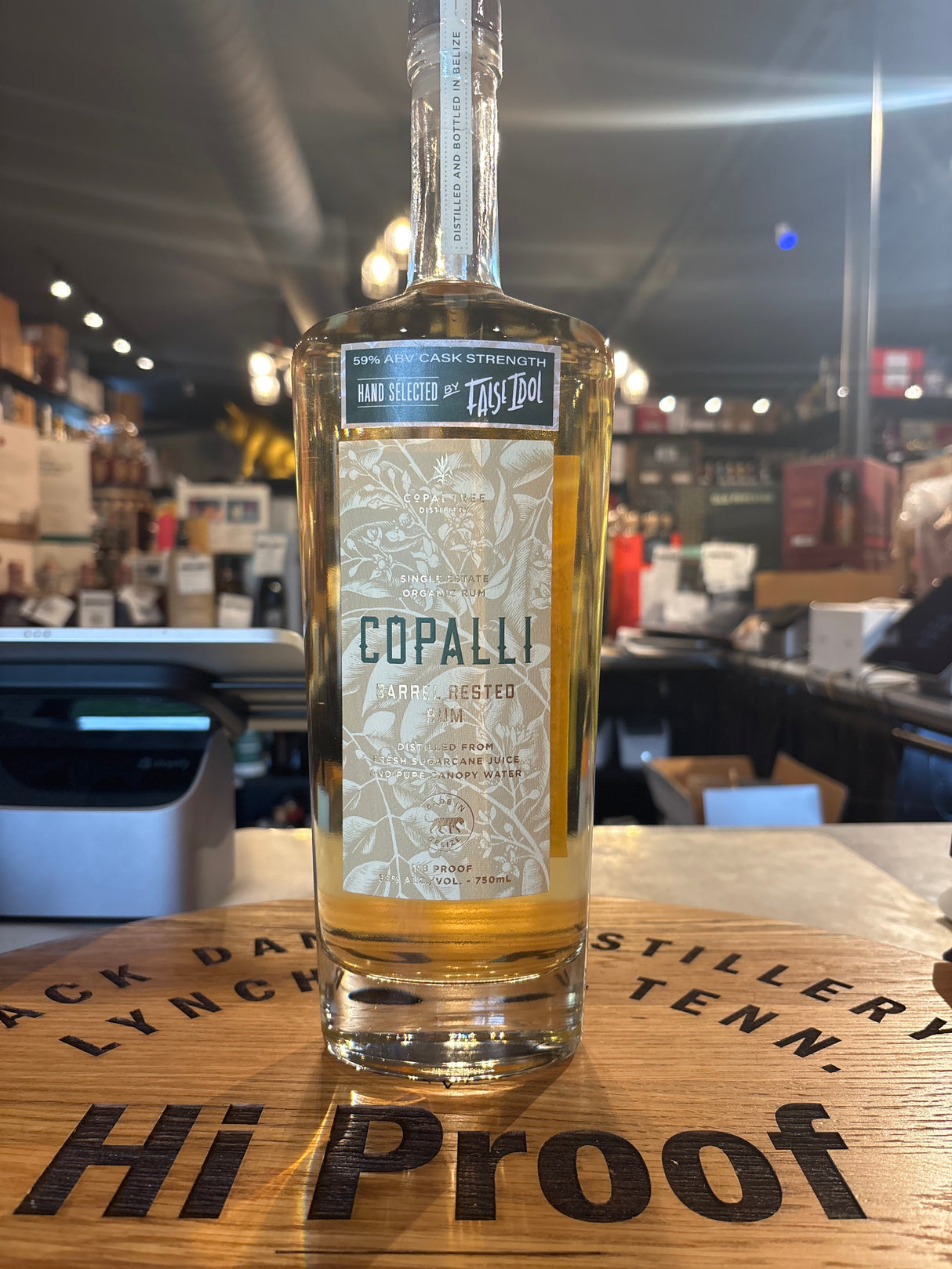 Copalli Barrel Rested Cask Strength Rum 118 Proof 750ml