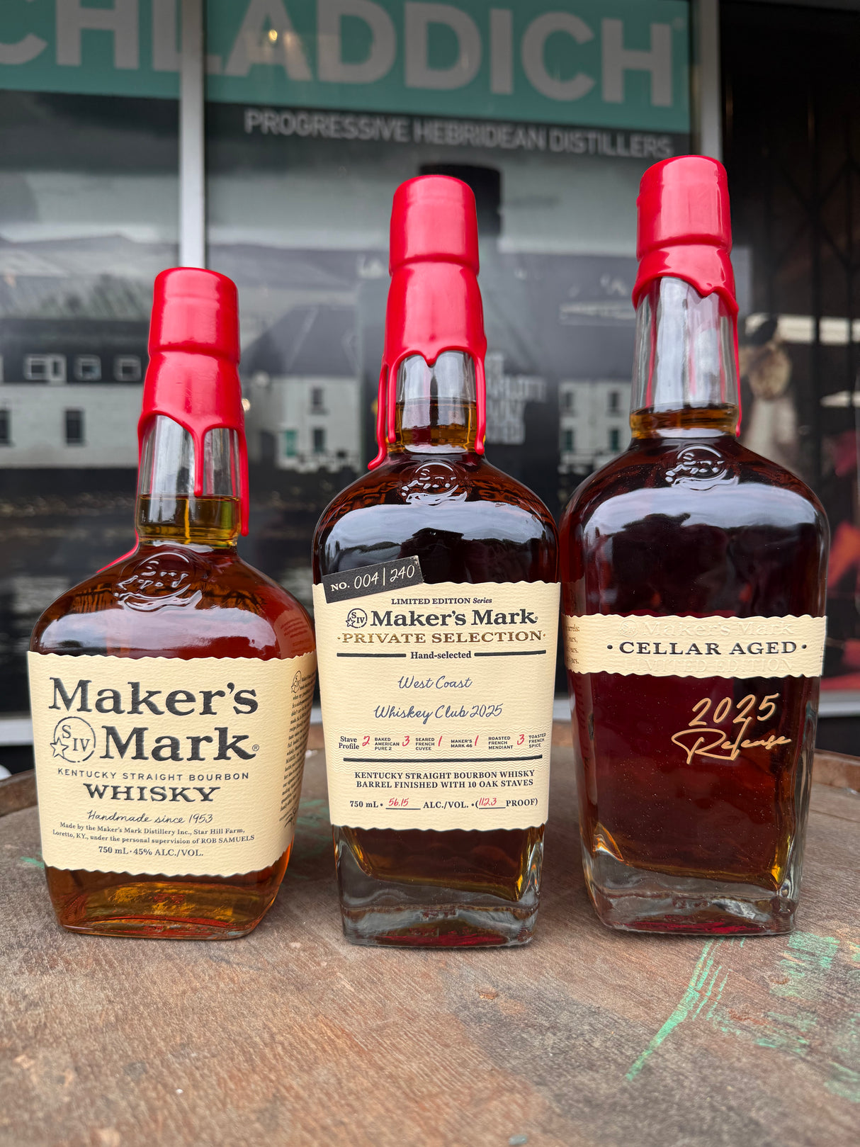 2025 Maker's Mark Cellar Aged 11 Years 112.9 Proof Limited Edition 750 ML BUNDLE