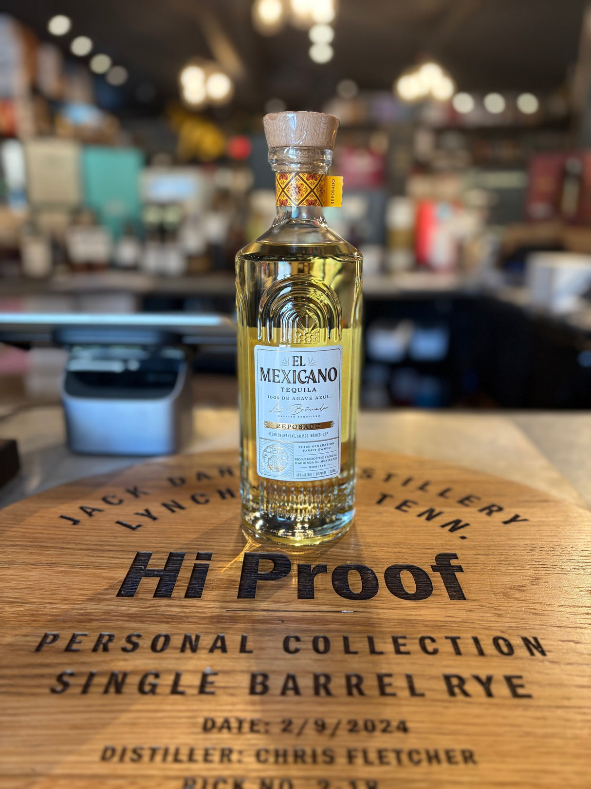 EL MEXICANO TEOUILA REPOSADO 80Proof 750ml