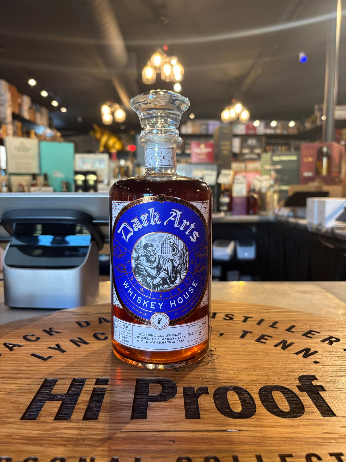 Dark Arts 'Blunt Blend' Madeira & Armagnac Finish Rye 8Year 114.8 Proof 750ml