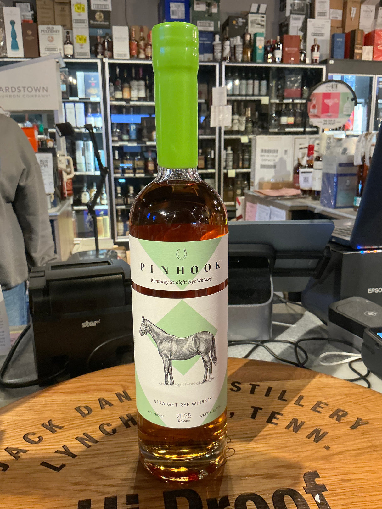 Pinhook 2025 Flagship Rye Green Wax 99 Proof 750ml