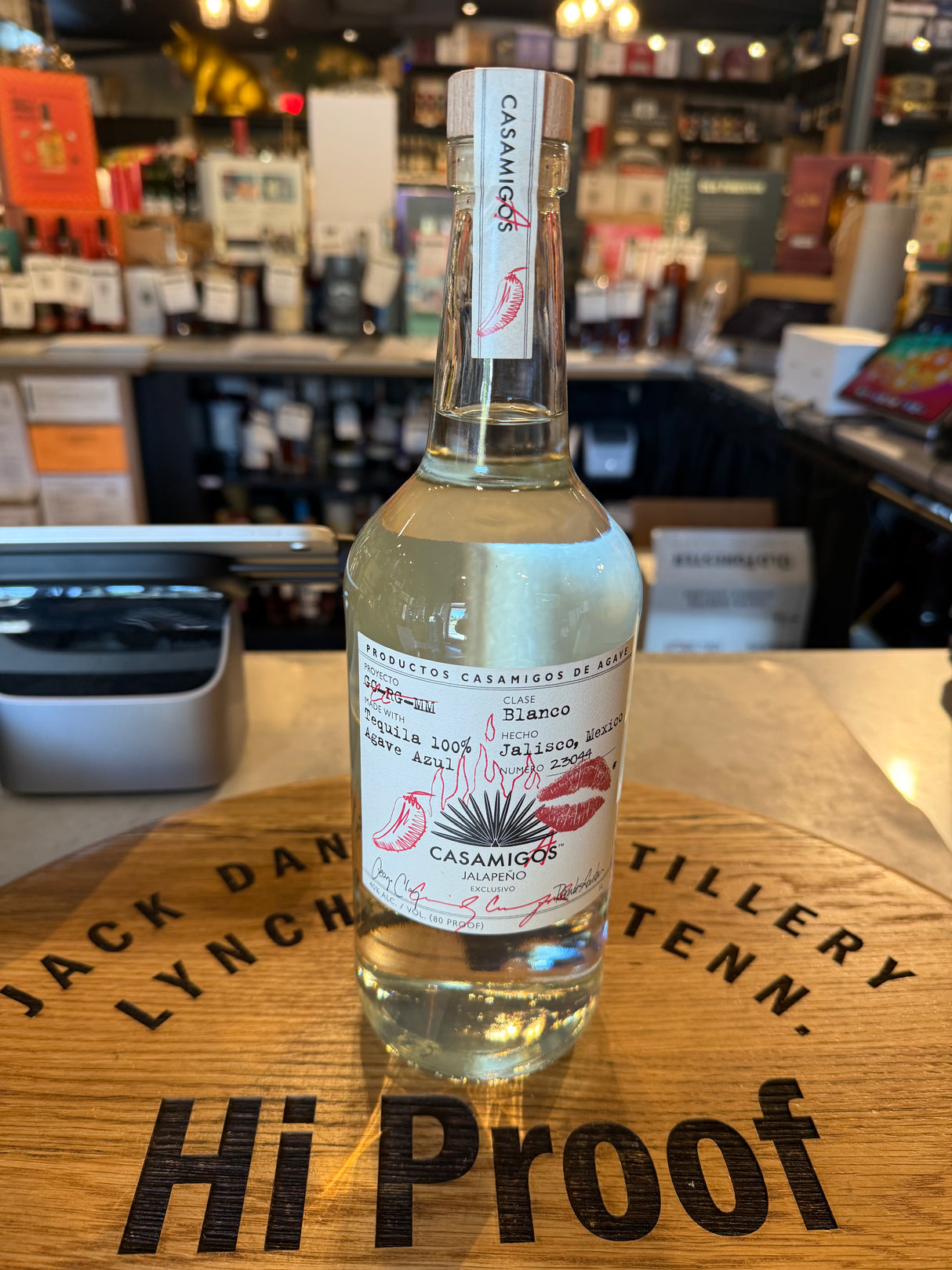 Casamigos Jalapeno Flavored Blanco Tequila 1L
