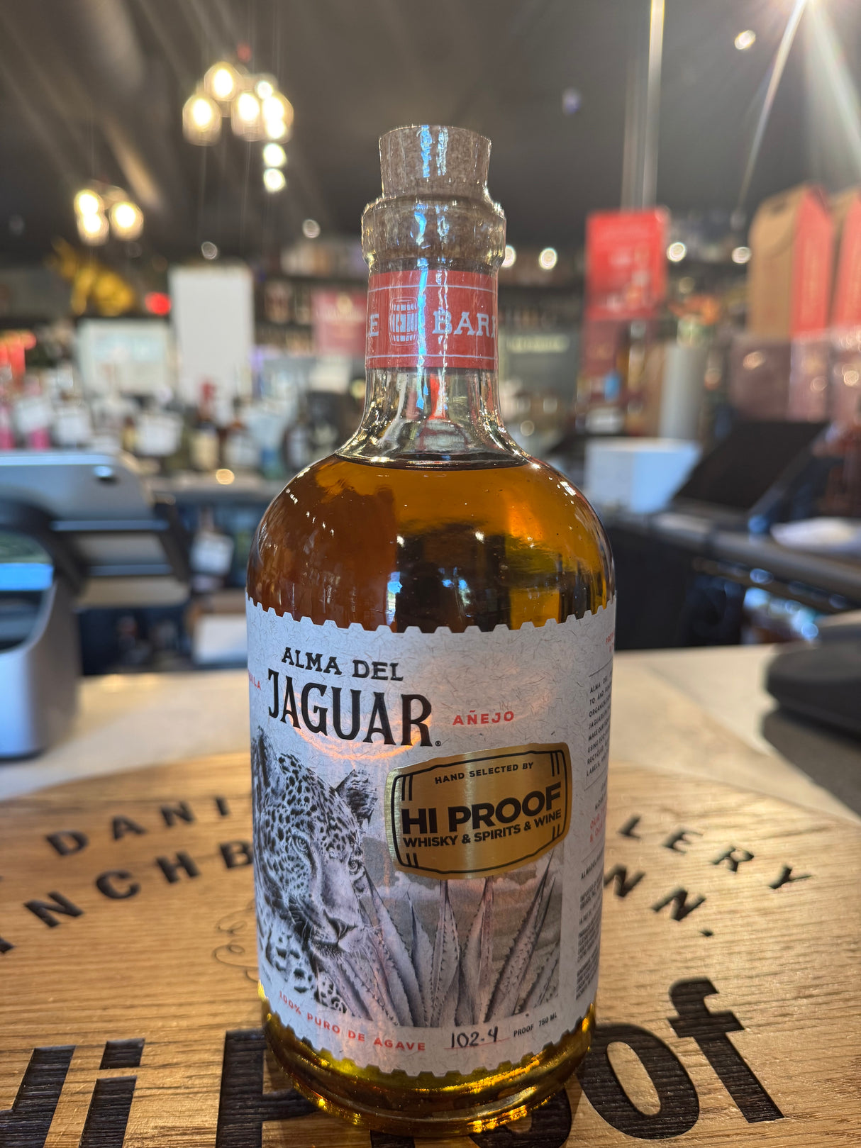 Alma del Jaguar Tequila Single Barrel Anejo 102.4 Proof Hi Proof Store Pick 750ml