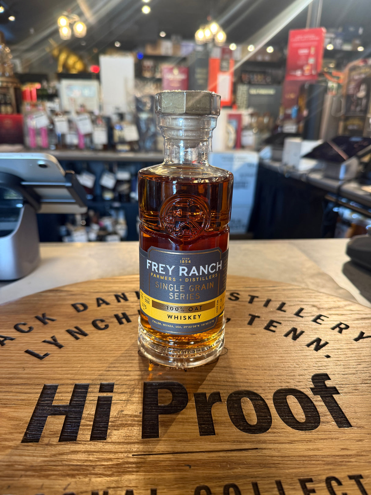 Frey Ranch Single Grain Series 100% Oat 110 Proof 375ml