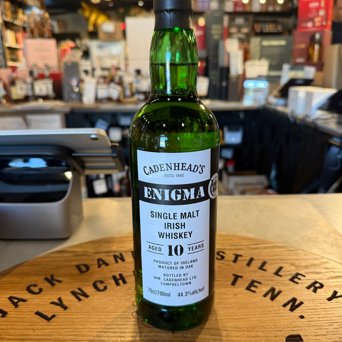 Cadenhead Enigma 10Year Irish Single Malt Whisky 700ml – Hi Proof