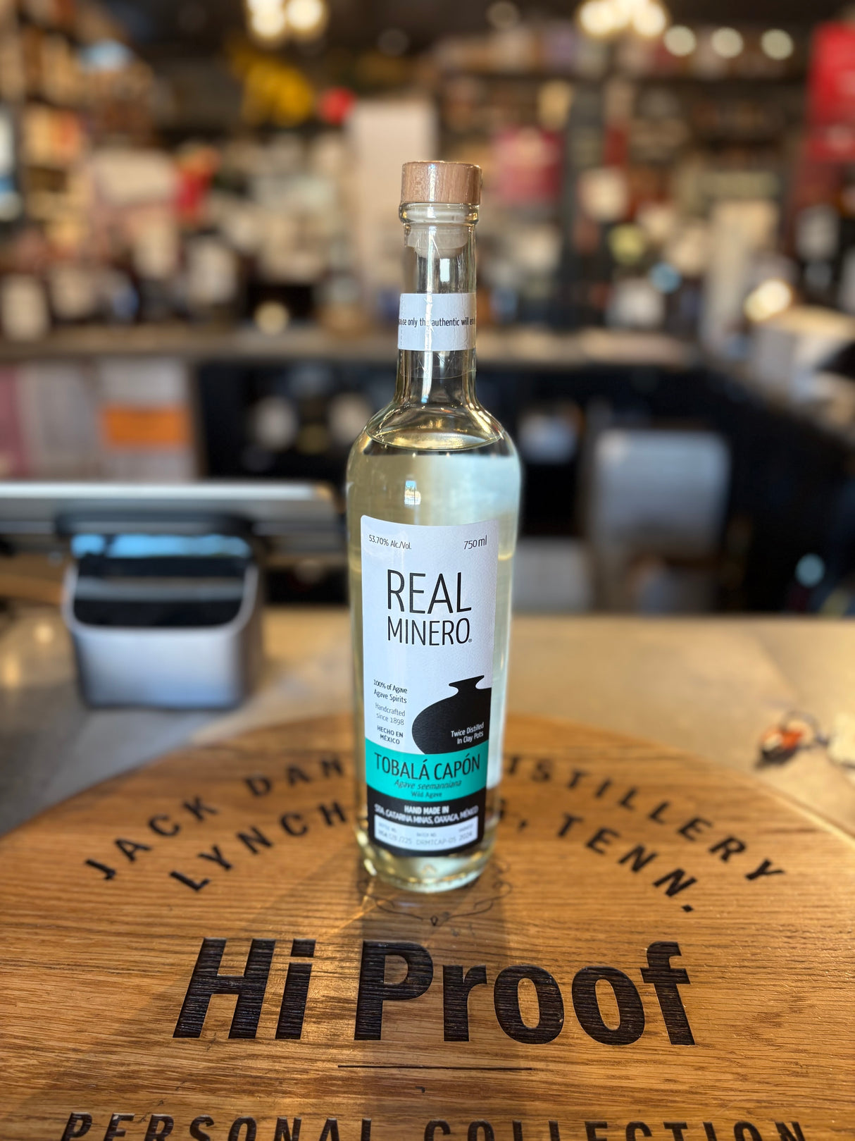 Real Minero "Tobala Capon" Still Strength Mezcal 53.7% Alc 750ml
