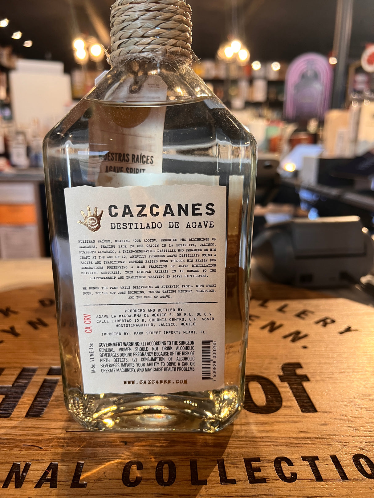 2026 Cazcanes Nuestras Raices Tequila 750ml