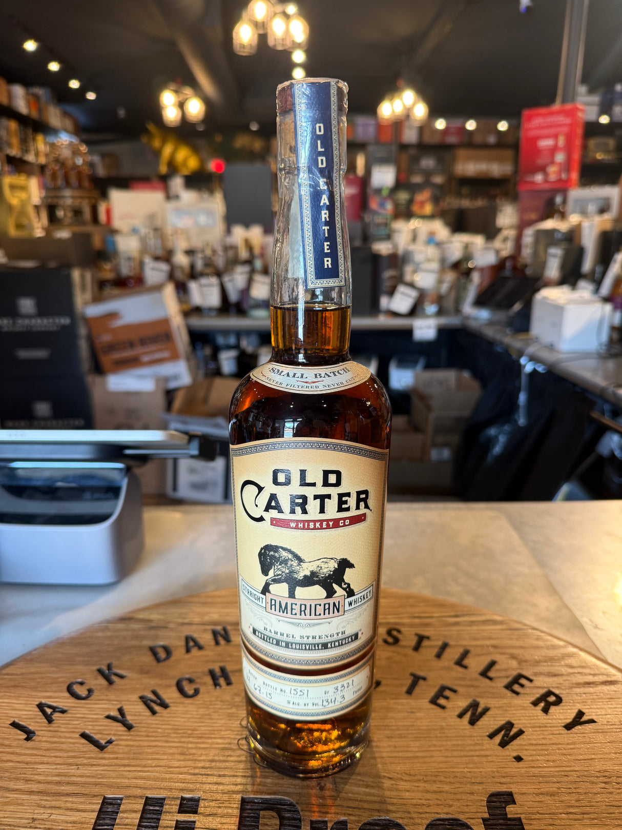 Old Carter Straight American Whiskey Small Batch 14 2025 Release 750ml