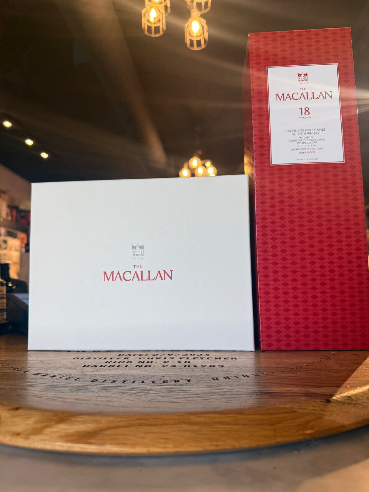 Macallan 18 Sherry 750ml + 2 Stölzle Whiskey Glass - Store Pickup Only