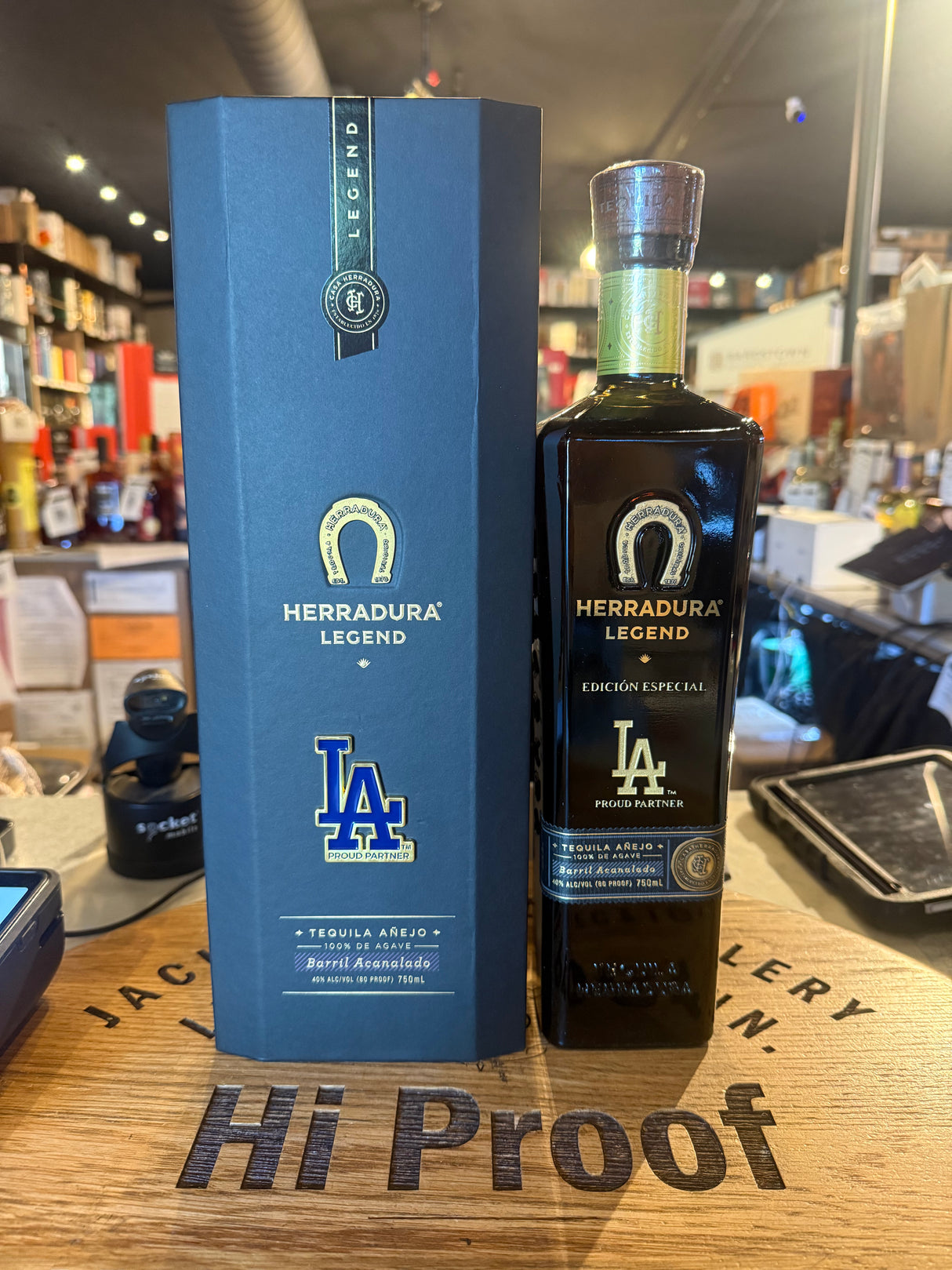 Herradura 'Legend' 2025 LA Dodgers Edition Tequila Anejo 750mL