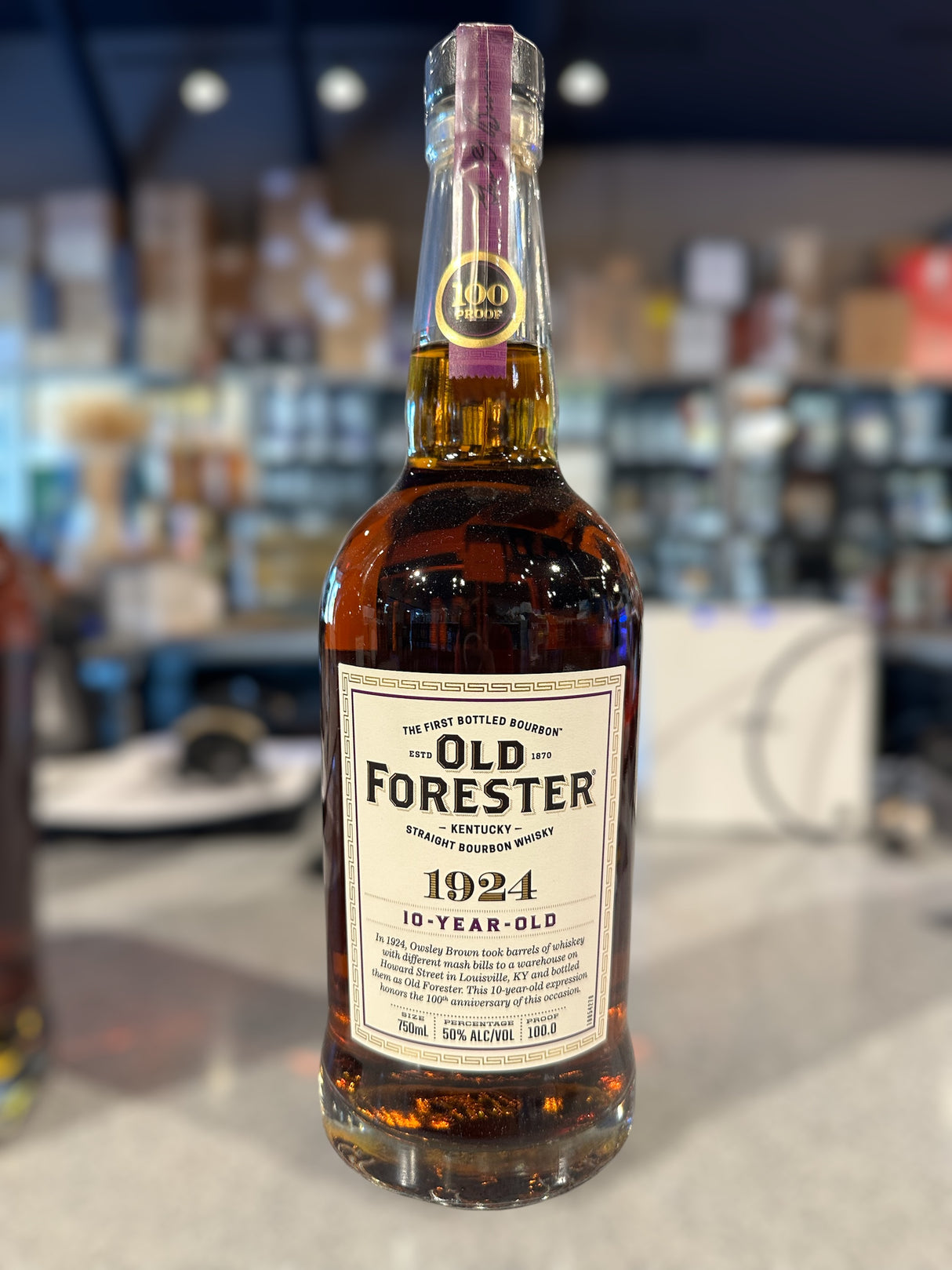 Old Forester 1924 10 Year Old Whisky 2025 Release