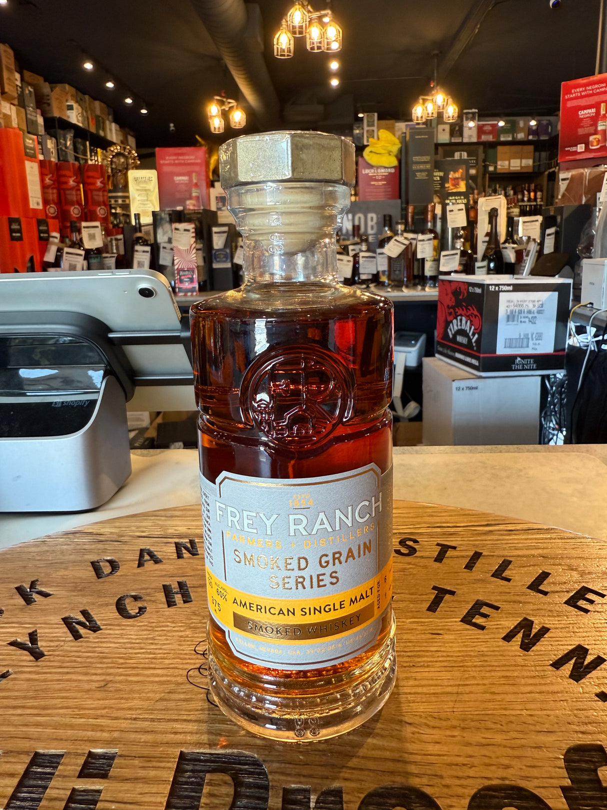 Frey Ranch Smoked Grain 6 Year 120 Proof American Single Malt Whisky 375mL