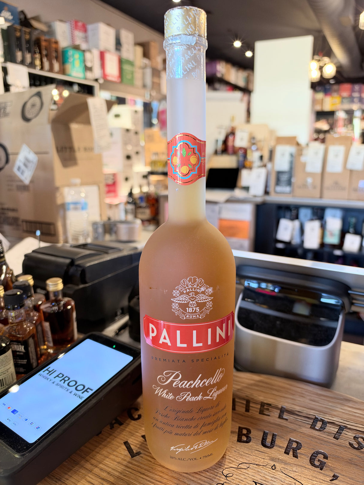 Pallini Peachcello White Peach Liqueur 750ml