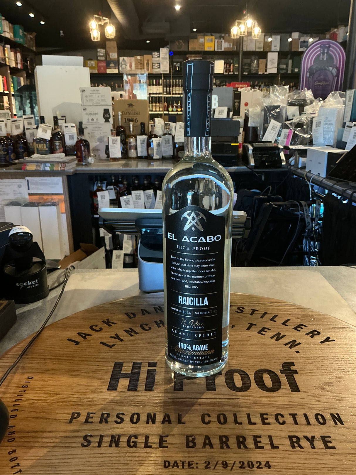 El Acabo High Proof Raicilla 100% Agave Maximiliana Single Estate (110 Proof)
